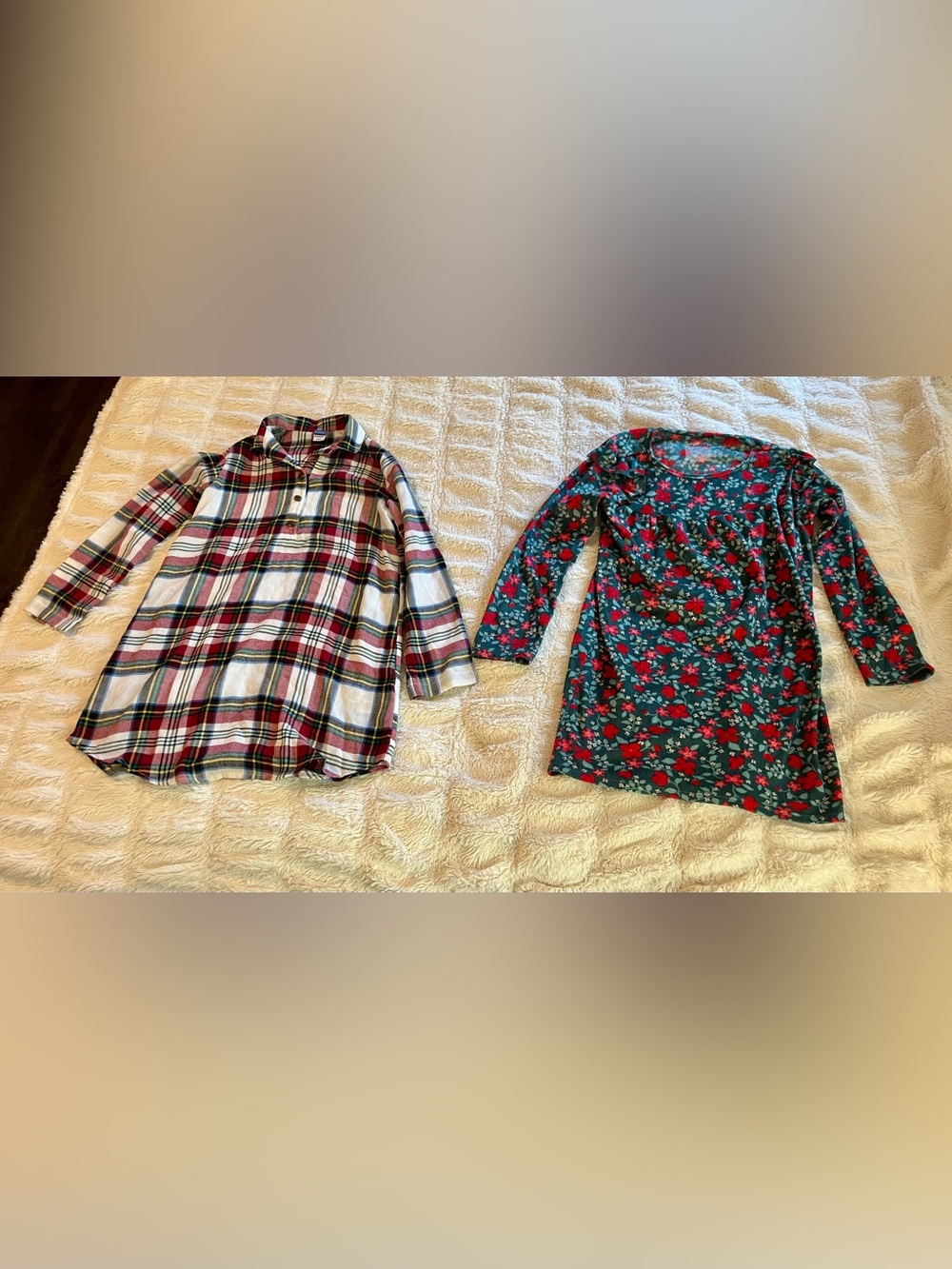 Old Navy, Cat & Jack Girls Size Medium (8) Nightshirt & Nightgown Winter Holiday